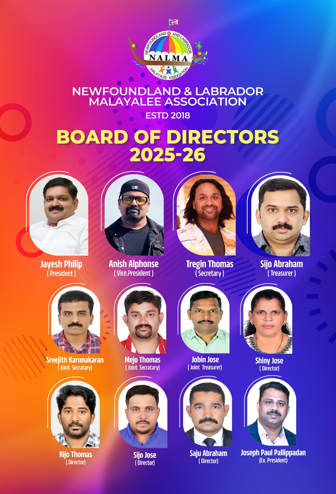 NALMA - BOARD OF DIRECTORS 2025 - 2026
