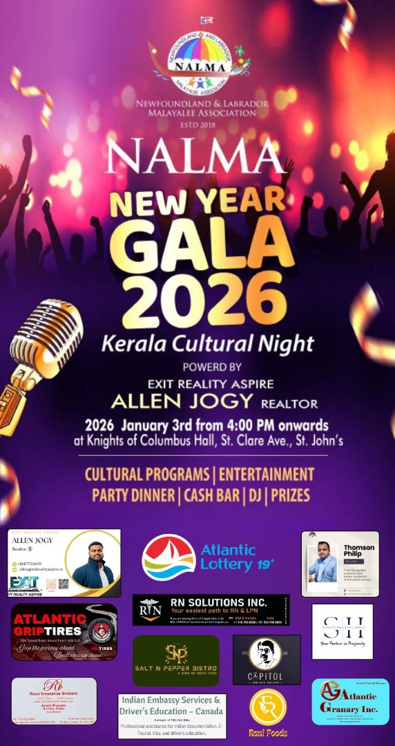 NALMA NEW YEAR GALA 2026 - KERALA CULTURAL NIGHT