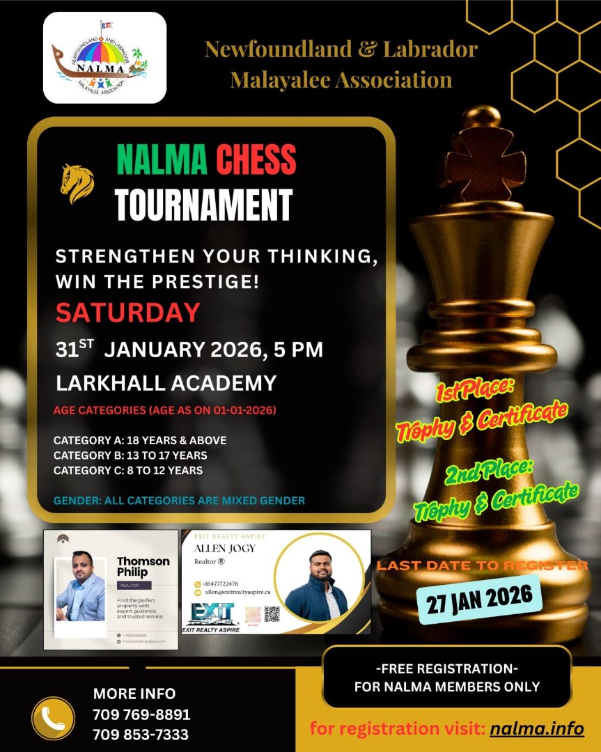 NALMA CHESS TOURNAMENT