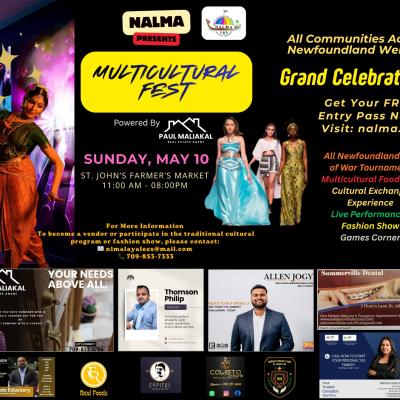 NALMA Multicultural Fest -Cultural Programs poster